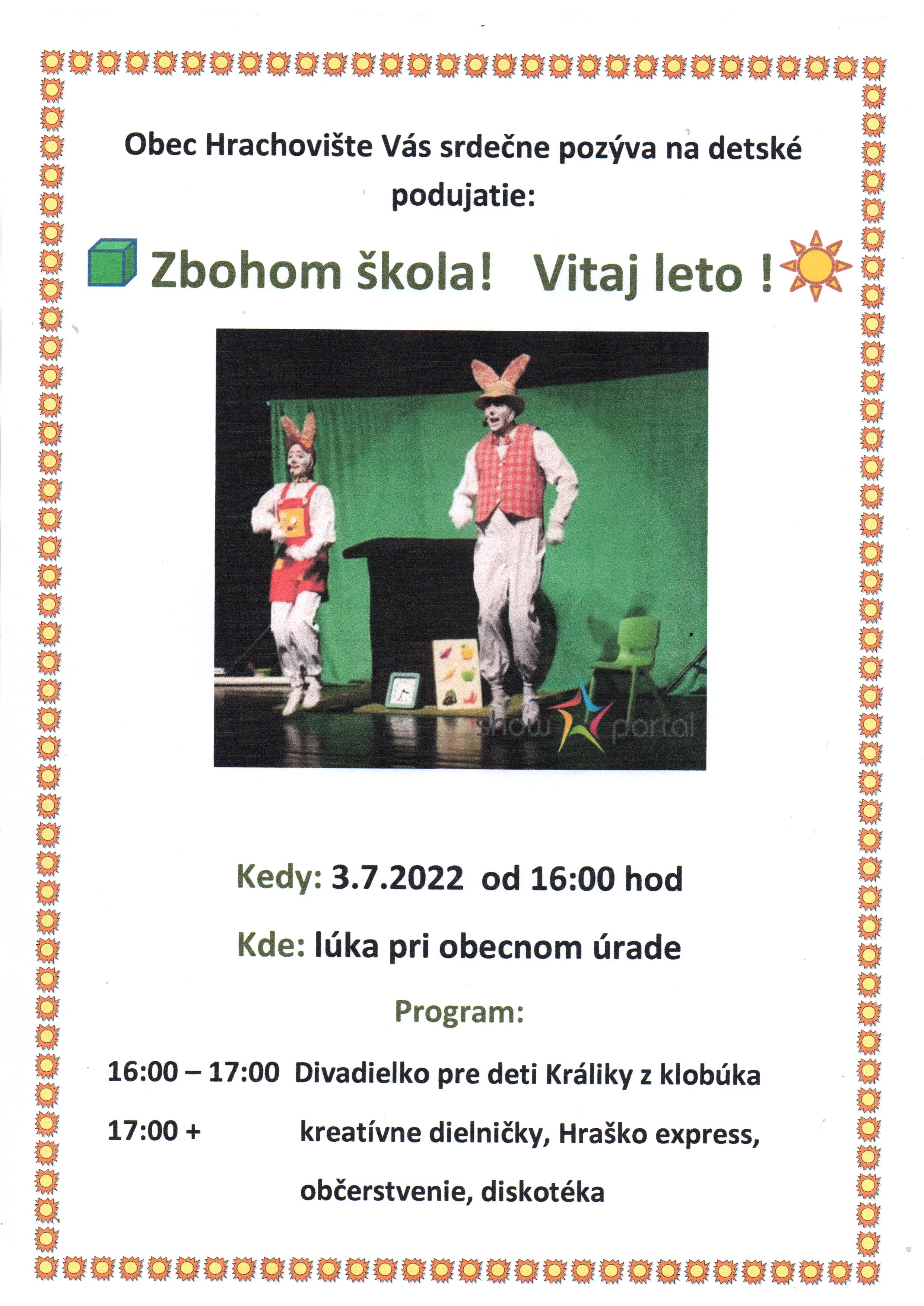 Zbohom škola vitaj leto